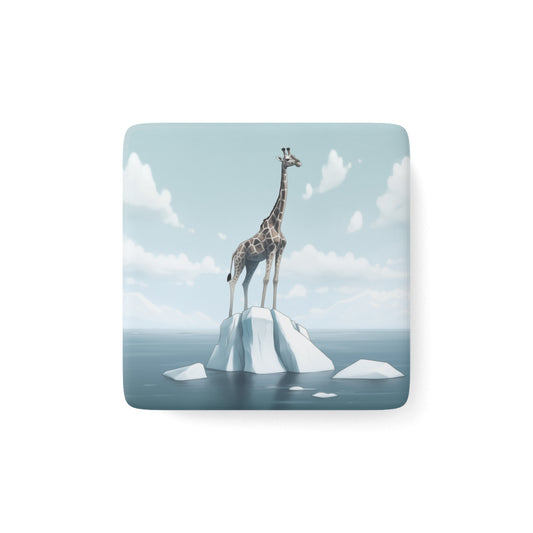 Porcelain Magnet, Square